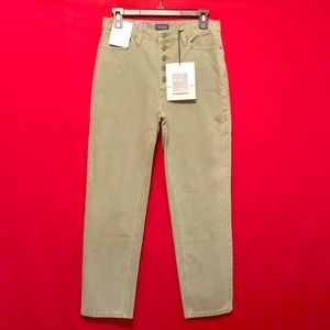 NWT High Waisted Straight Leg Denim